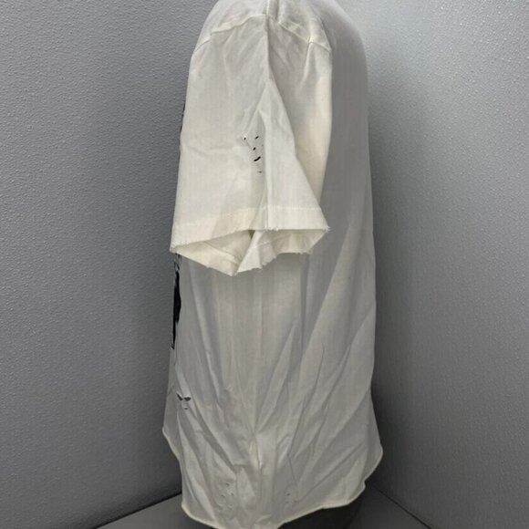 Birth Of Royal Child Men’s T-Shirt White Size L Blues Vintage Distressed - Picture 6 of 8